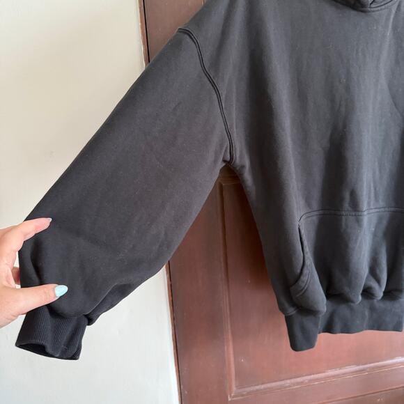 POPFLEX | Black Pullover Cloud Hoodie  | Extra Small - Picture 3 of 5